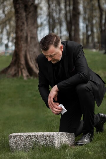 man-paying-respect